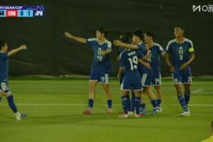丢球了！U17男足第37分钟被进球，日本队1-0领先